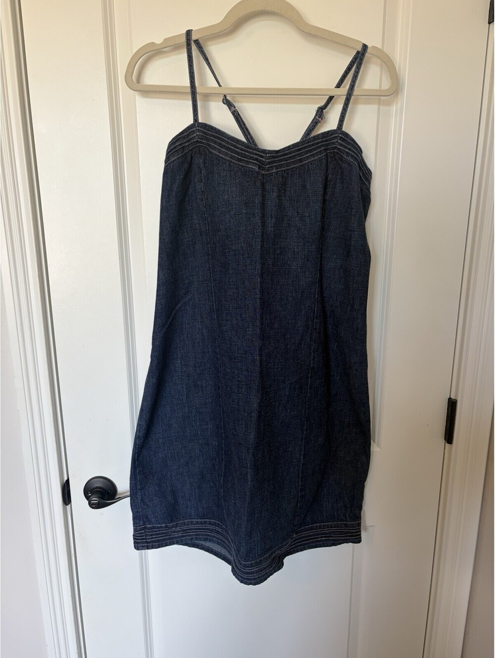 Old Navy Women’s Size 18 Denim Sun Dress Mini Festival Y2K Cami Indie